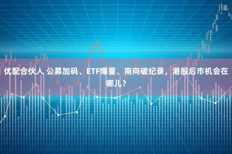 优配合伙人 公募加码、ETF爆量、南向破纪录，港股后市机会在哪儿？