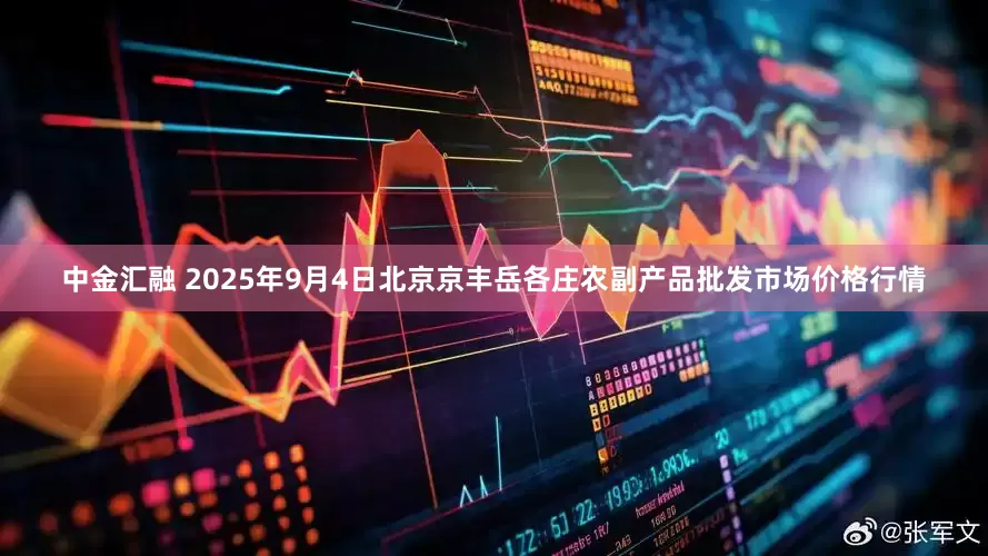 中金汇融 2025年9月4日北京京丰岳各庄农副产品批发市场价格行情